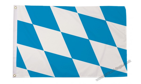 Bavaria no Crest Flag